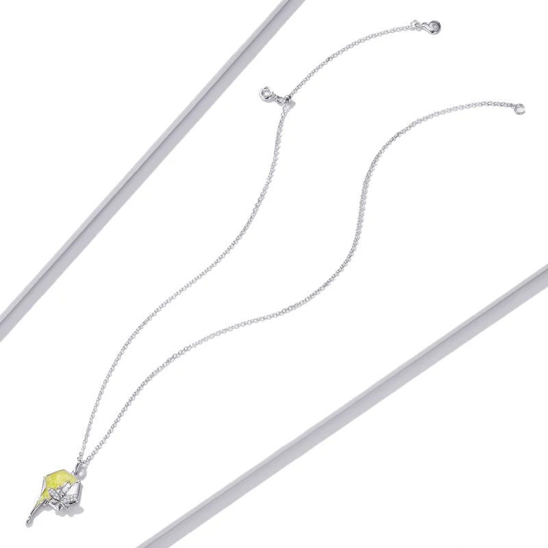 (imagem para) Pandora Style Shiny Hive Necklace - BSN213 - Visualizar 4