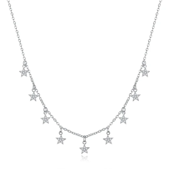 (imagem para) Pandora Style Star Necklace - BSN116