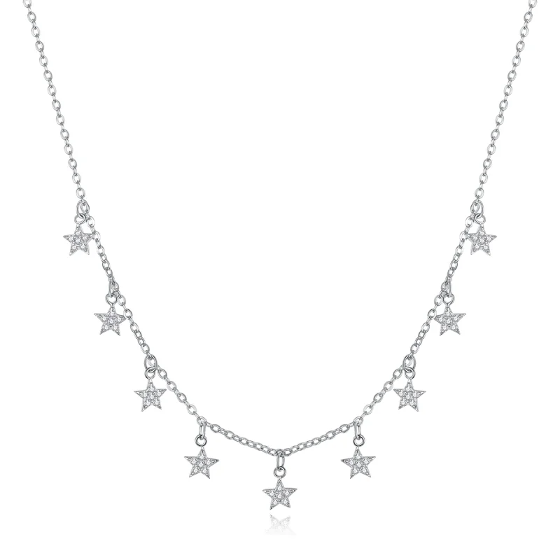 (imagem para) Pandora Style Star Necklace - BSN116