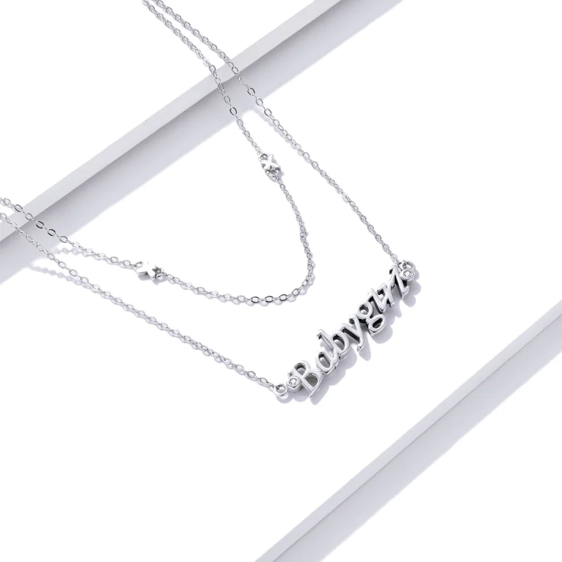 (imagem para) Pandora Style Treasure Girl Necklace - BSN230 - Visualizar 4