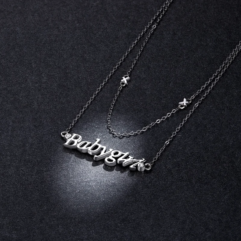 (imagem para) Pandora Style Treasure Girl Necklace - BSN230 - Visualizar 6