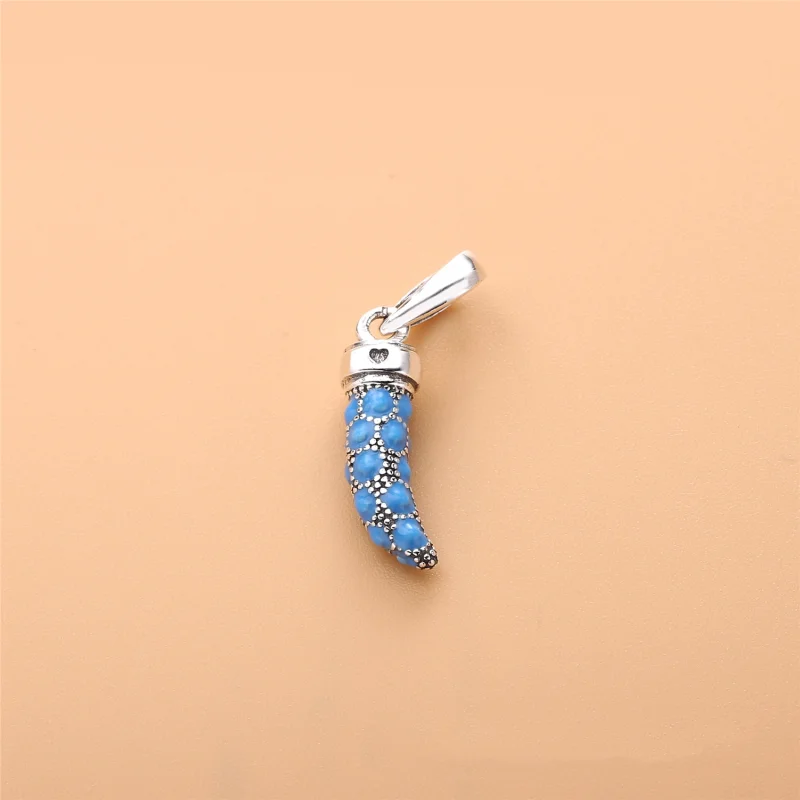 (imagem para) Charm Pendente PANDORA Amuleto da Sorte Azul - 397203EN168 - Visualizar 2