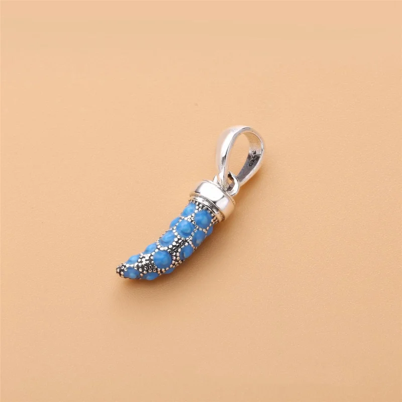 (imagem para) Charm Pendente PANDORA Amuleto da Sorte Azul - 397203EN168 - Visualizar 3