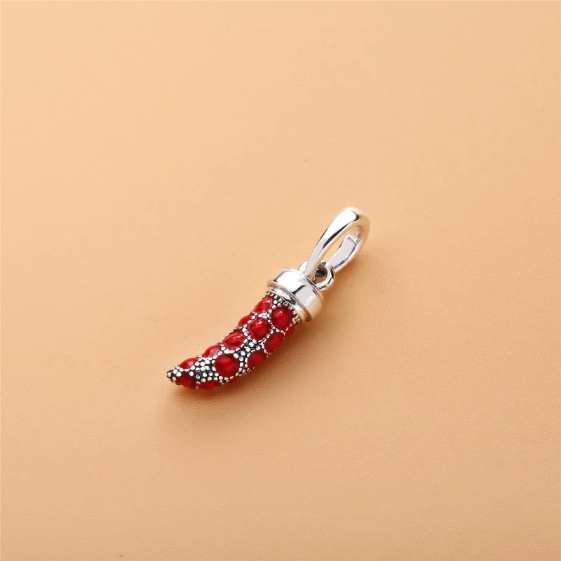 (imagem para) Charm Pendente PANDORA Amuleto da Sorte Vermelho - 397203EN07 - Visualizar 2