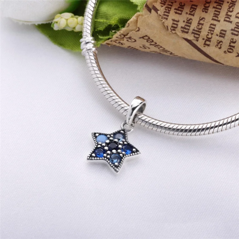 (imagem para) Charm Pendente PANDORA Estrela Brilhante - 396376NSBMX - Visualizar 4
