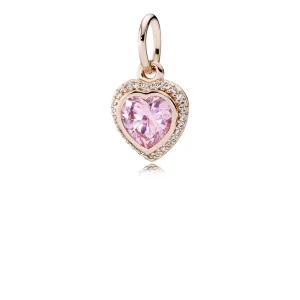 (imagem para) Charm Pendente PANDORA ROSE Amor Brilhante - 380366PCZ