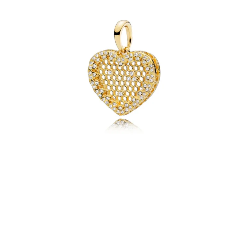 (imagem para) Charm Pendente PANDORA Shine Favo De Mel