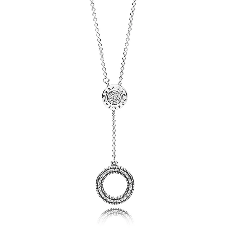 (imagem para) Colar Ajustável PANDORA Signature - 397445CZ-70