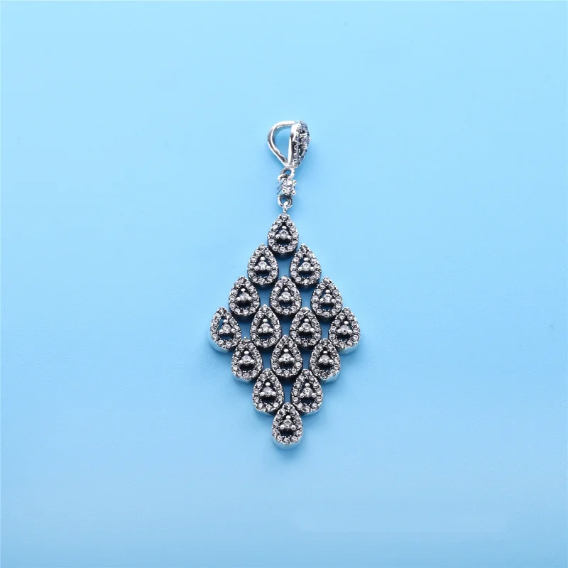 (imagem para) Colar PANDORA Brilho Real - 396262CZ-80 - Visualizar 2