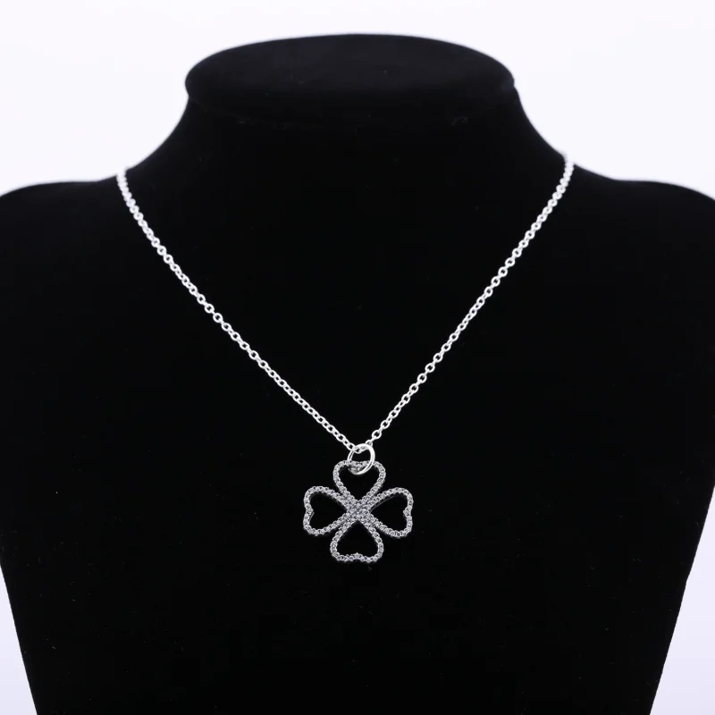 (imagem para) Colar PANDORA Pétalas do Amor - 390381CZ-90 - Visualizar 2