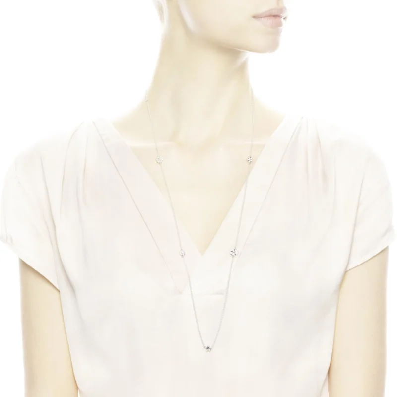 (imagem para) Colar PANDORA Poesia das Flores - 590518ENMX - Visualizar 3