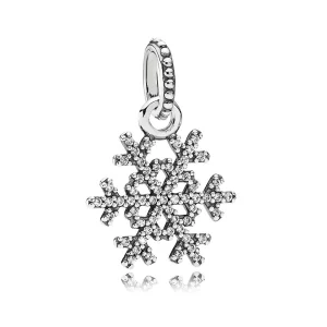 (imagem para) Pendente PANDORA Floco de Neve - 390354CZ - Colares e Pendente PANDORAs