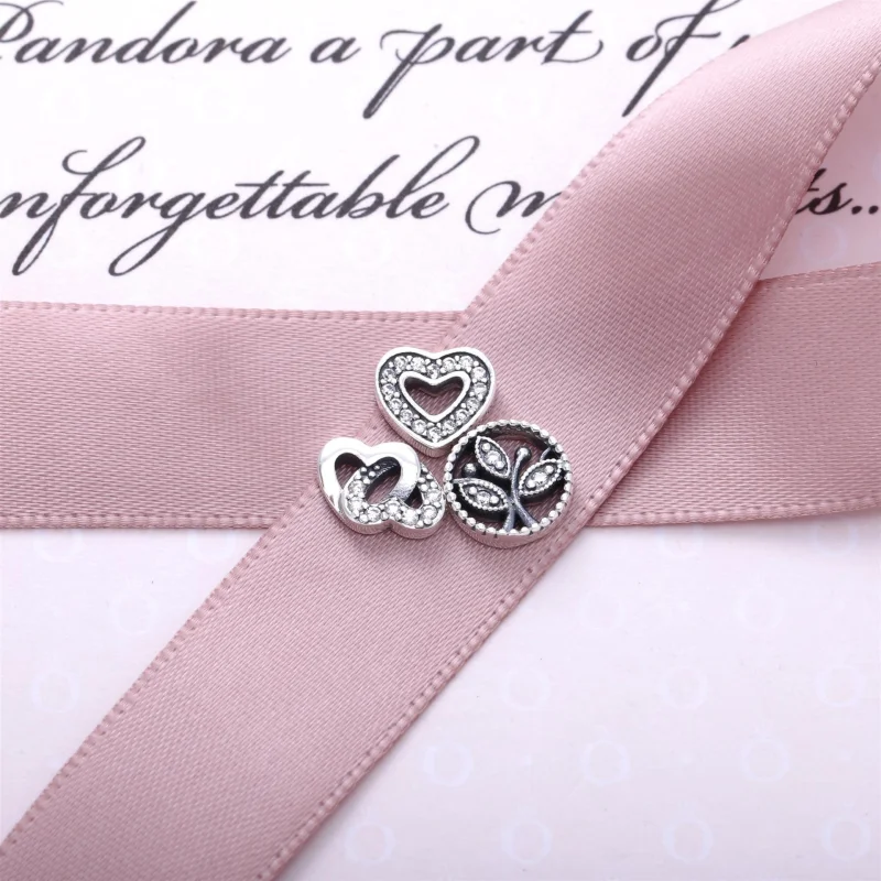 (imagem para) Pandora Floating Locket Amo família - Visualizar 5