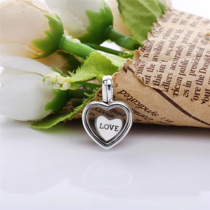 (imagem para) Pandora Floating Locket Coração 590544A - Visualizar 2