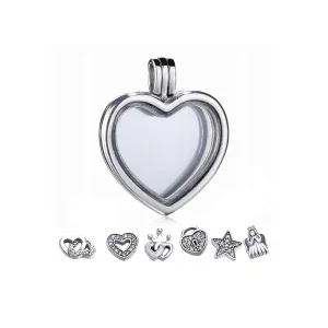 (imagem para) Pandora Floating Locket Coração