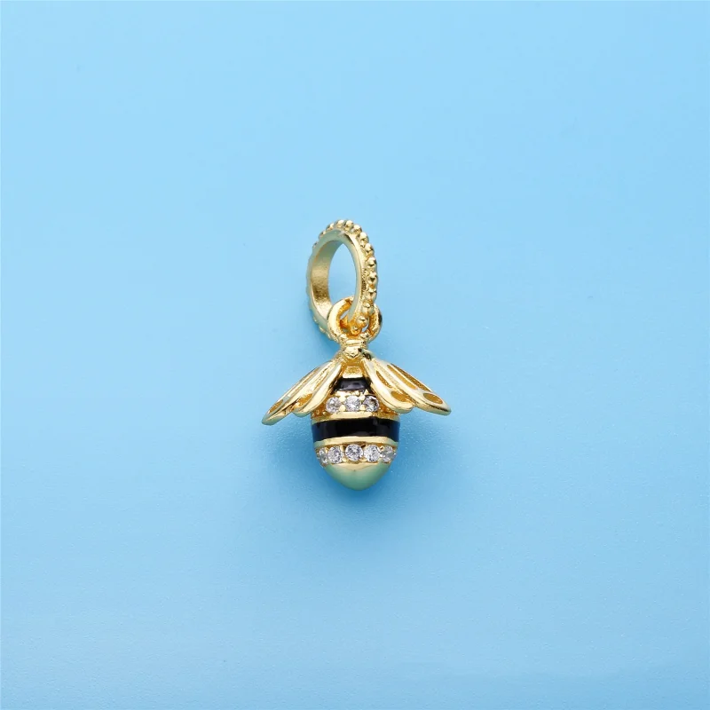 (imagem para) Charm Pendente PANDORA Shine Abelha Reluzente - 367075EN16 - Visualizar 4