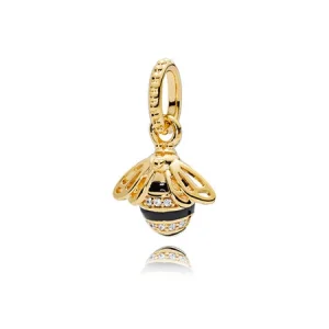 (imagem para) Charm Pendente PANDORA Shine Abelha Reluzente - 367075EN16
