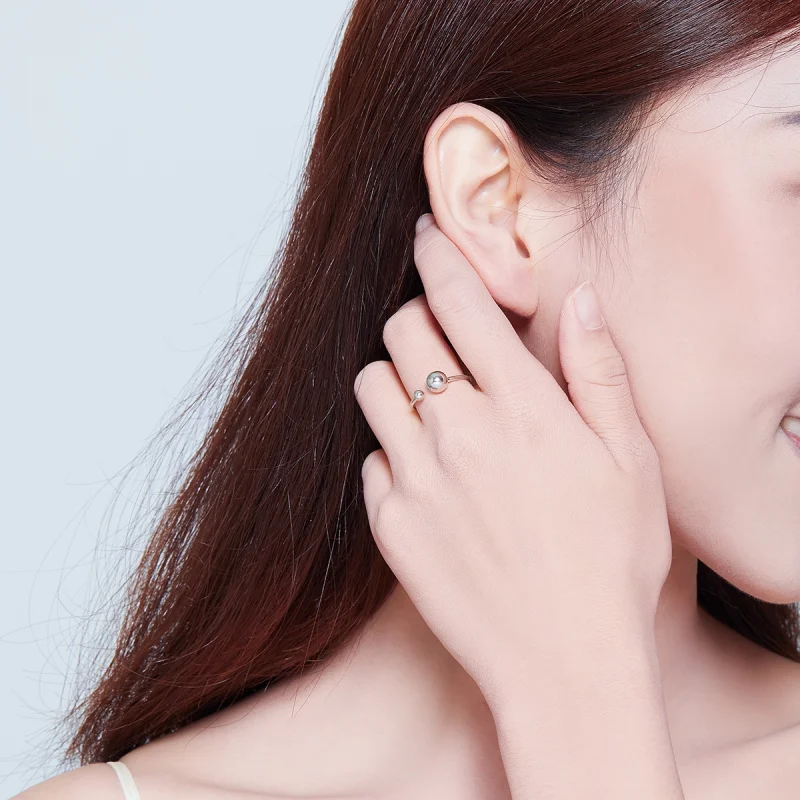 (imagem para) Anel Bola de prata life Pandora - SCR575 - Visualizar 8