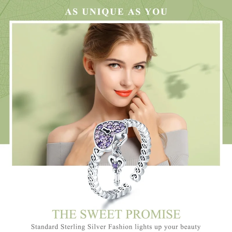 (imagem para) Anel Doce promessa life Pandora - SCR486 - Visualizar 2