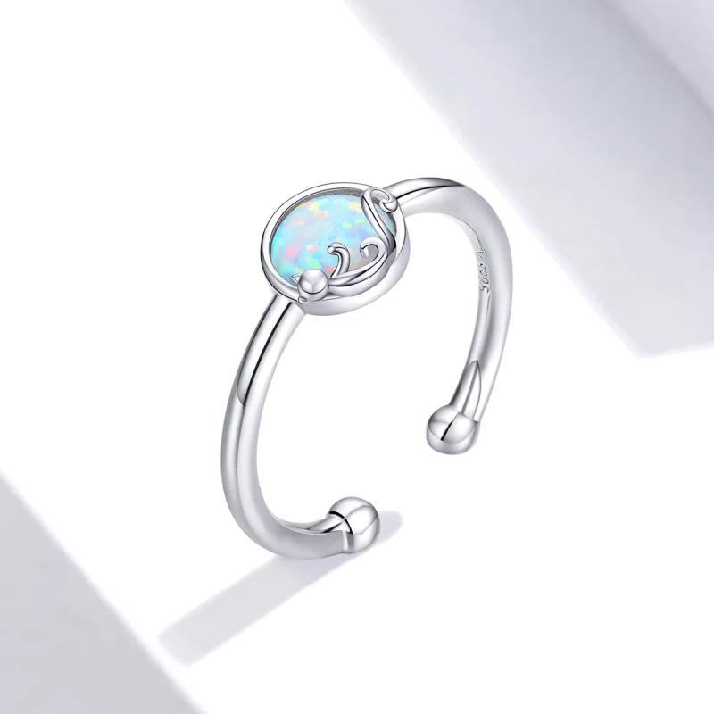 (imagem para) Anel Gatinho em brilho estilo Pandora - SCR651 - Visualizar 2