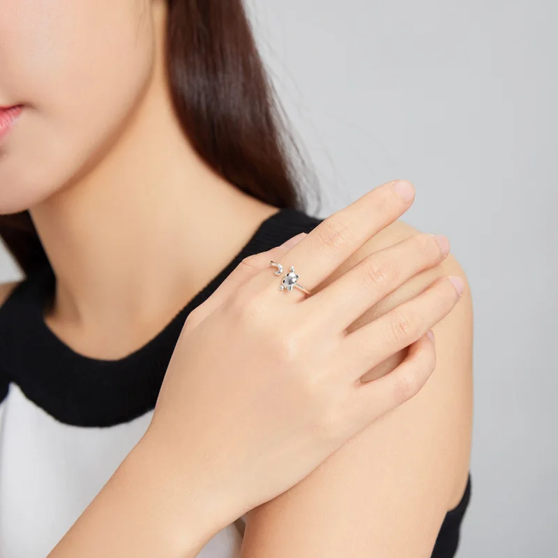 (imagem para) Anel Gato fofo life Pandora - SCR707 - Visualizar 7