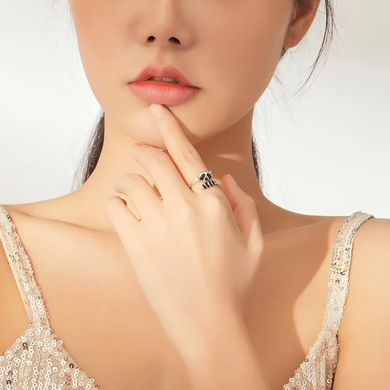 (imagem para) Anel Guaxinim pequeno life Pandora - SCR652 - Visualizar 5