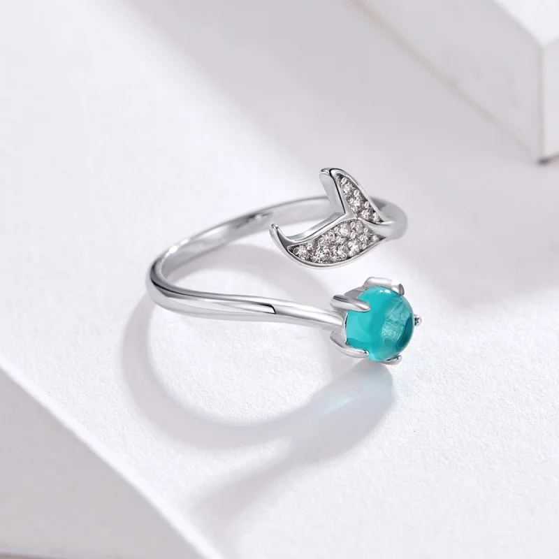 (imagem para) Anel Lágrima da Sereia estilo Pandora - SCR515 - Visualizar 6