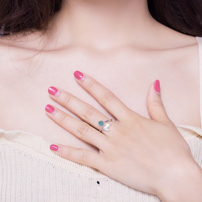 (imagem para) Anel Lágrima da Sereia estilo Pandora - SCR515 - Visualizar 8