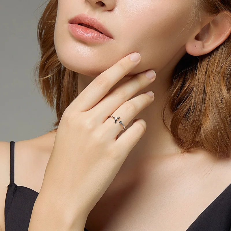 (imagem para) Anel Lágrima da Sereia estilo Pandora - SCR618-A - Visualizar 6