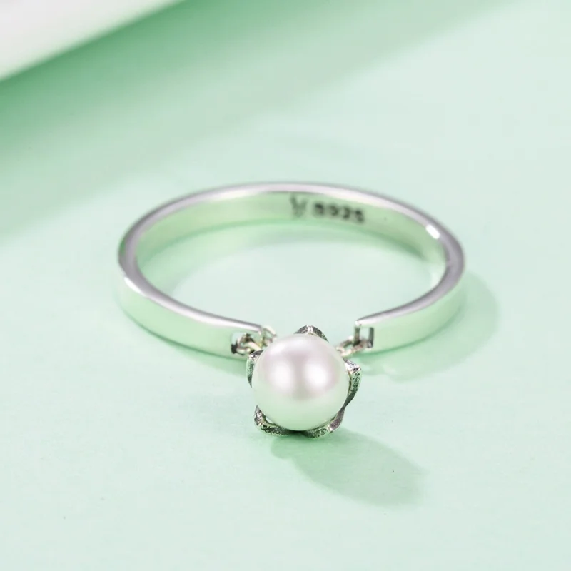 (imagem para) Anel Lágrimas de flores estilo Pandora - SCR165 - Visualizar 6