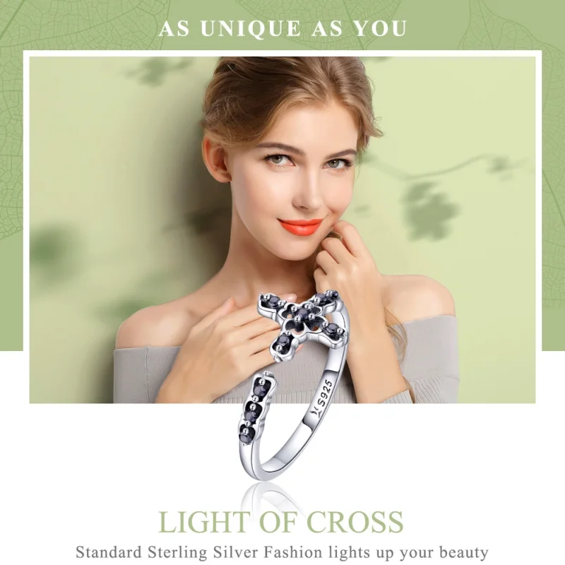 (imagem para) Anel Luz da cruz life Pandora - SCR447 - Visualizar 2
