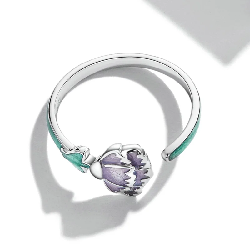 (imagem para) Pandora Style Carnation Open Ring - SCR773 - Visualizar 4