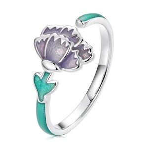 (imagem para) Pandora Style Carnation Open Ring - SCR773