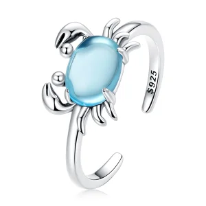 (imagem para) Pandora Style Cute Crab Open Ring - SCR814