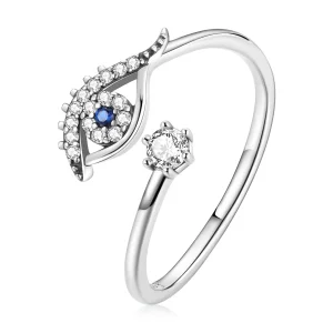 (imagem para) Pandora Style Devil Eye Open Ring - BSR215