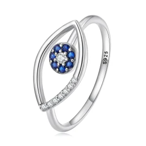 (imagem para) Pandora Style Devil Eye Open Ring - SCR875