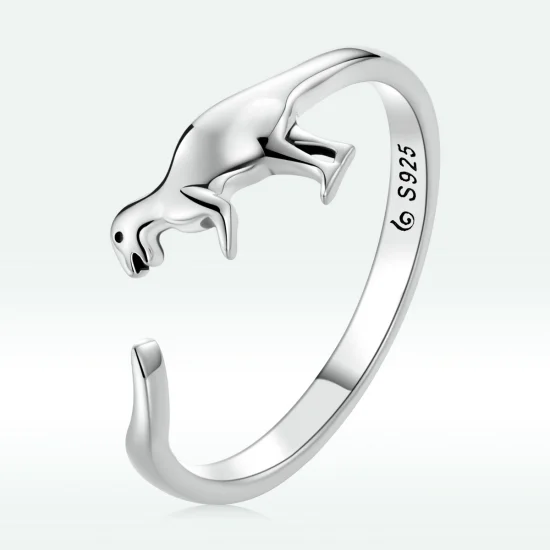 (imagem para) Pandora Style Dinosaur Open Ring - BSR226