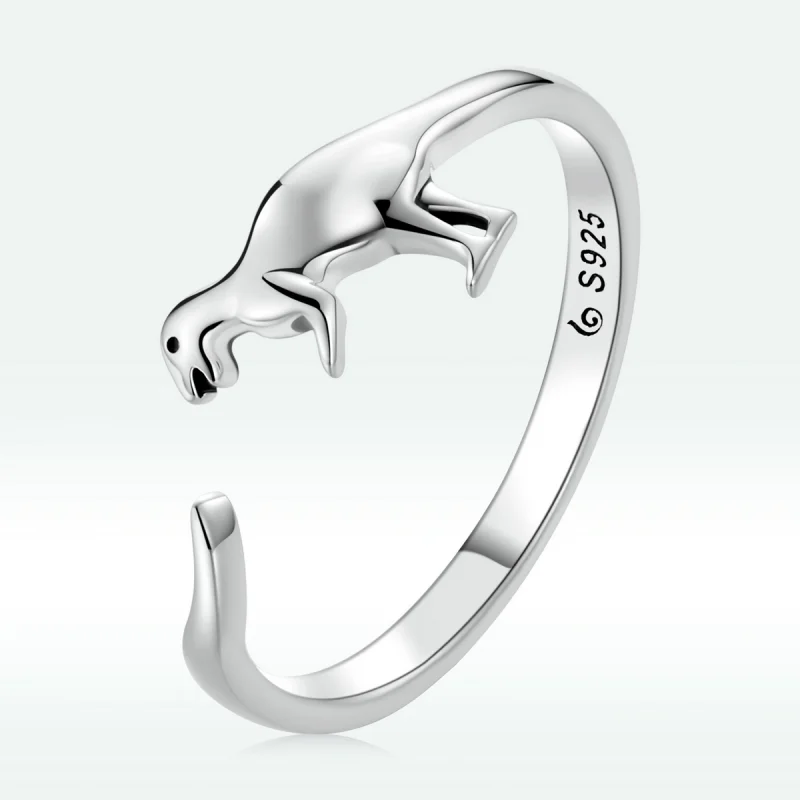 (imagem para) Pandora Style Dinosaur Open Ring - BSR226