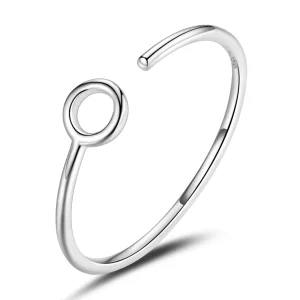 (imagem para) Pandora Style Little Circle Open Ring - BSR204