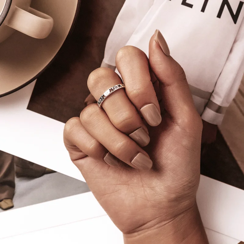 (imagem para) Pandora Style Openwork Butterfly Open Ring - SCR764 - Visualizar 6