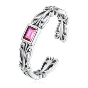 (imagem para) Pandora Style Retro Pattern Open Ring - SCR880