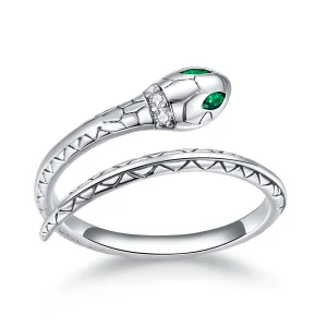 (imagem para) Pandora Style Snake Open Ring - BSR169