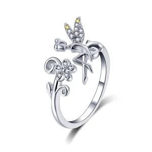 (imagem para) Pandora Style Spring Spirit Open Ring - BSR025