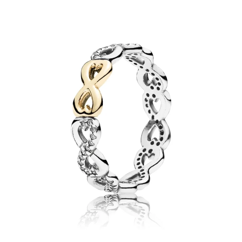 (imagem para) Anel PANDORA de Prata Infinito Amor - 190948CZ