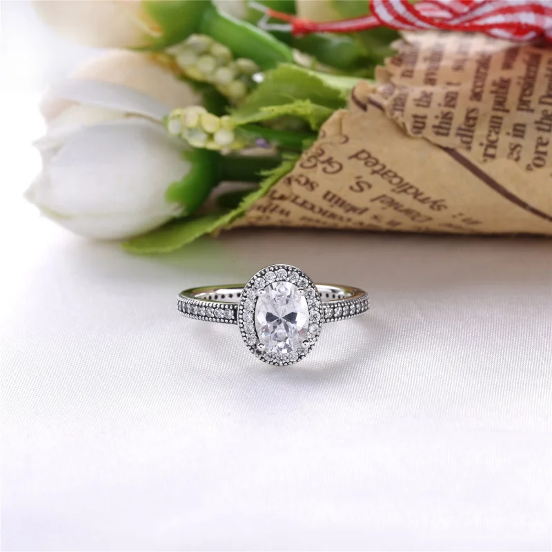 (imagem para) Anel PANDORA Beleza Elegante - 191017CZ - Visualizar 2