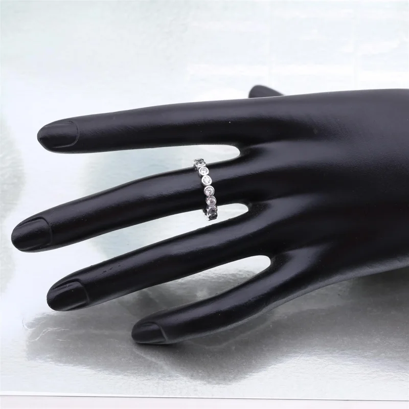 (imagem para) Anel PANDORA Brilhante Princesa - 190941CZ - Visualizar 4