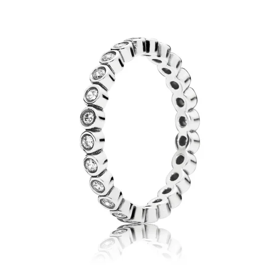 (imagem para) Anel PANDORA Brilhante Princesa - 190941CZ
