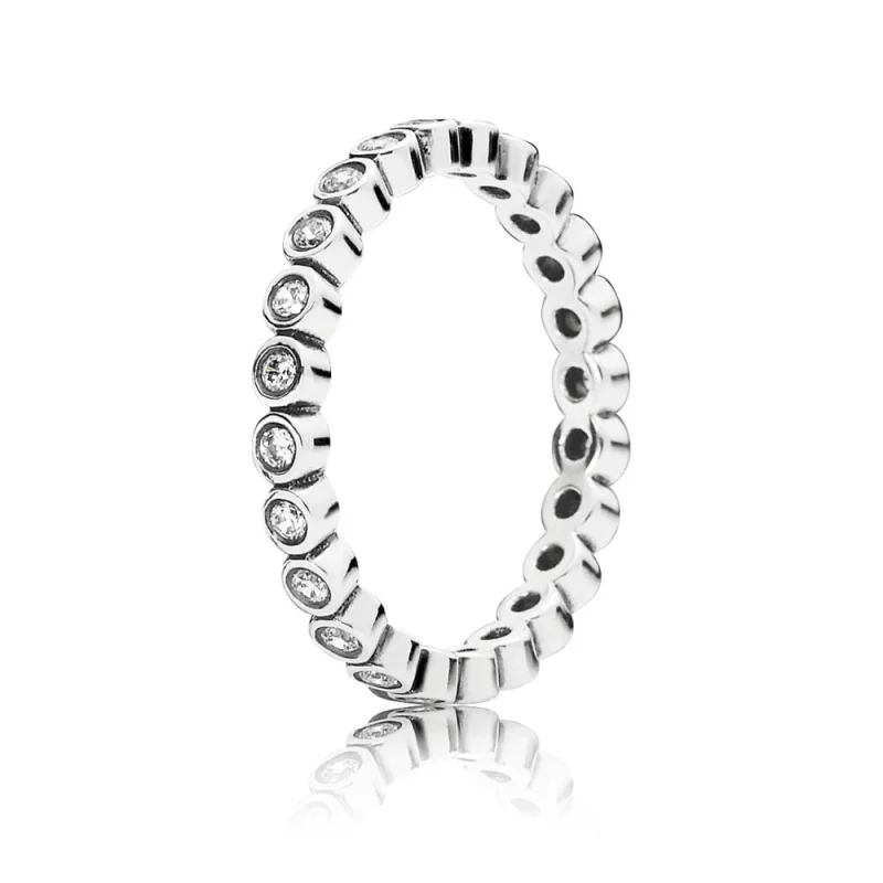 (imagem para) Anel PANDORA Brilhante Princesa - 190941CZ