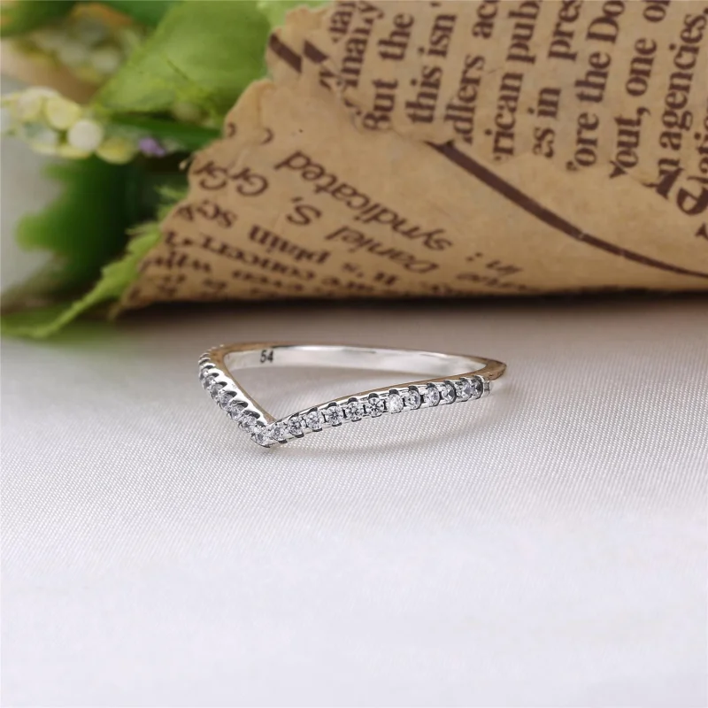 (imagem para) Anel PANDORA Chevron Brilhante - 196316CZ - Visualizar 2