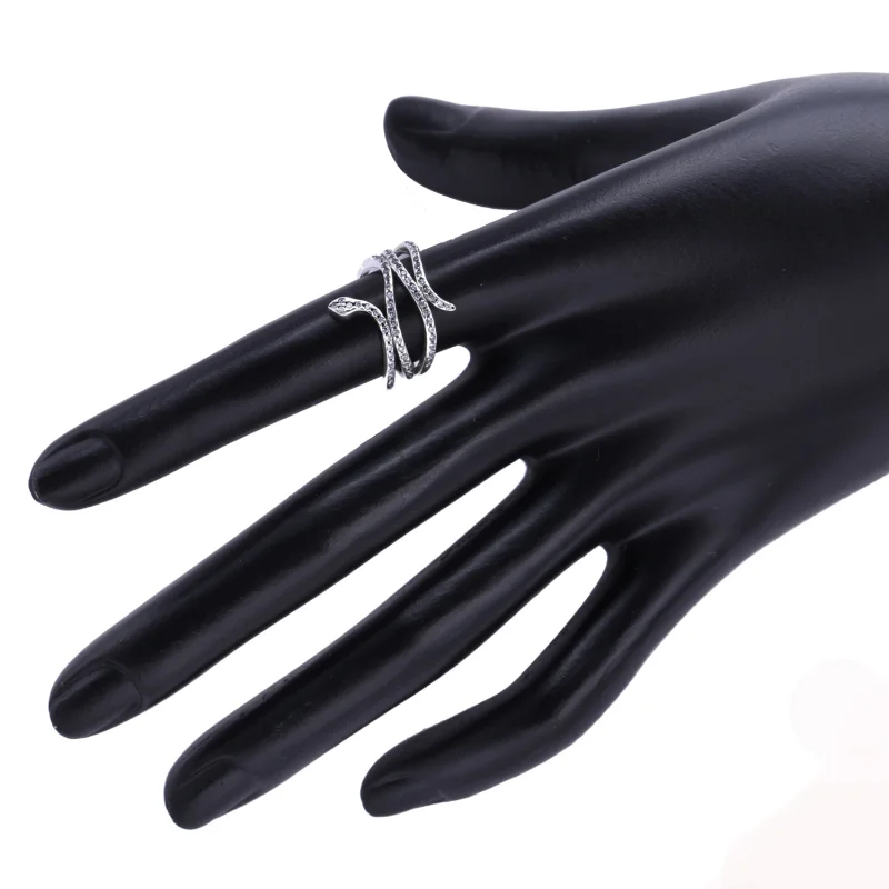 (imagem para) Anel PANDORA Cobra Serpente - 190954CZ - Visualizar 4